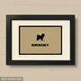 Personalised Tibetian Terrier Print For One Or Two Dogs, thumbnail 5 of 10