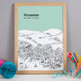 Personalised Stromness Print, thumbnail 8 of 10