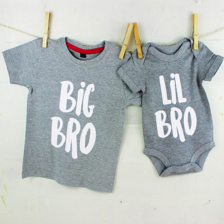 Big Dude /& Little Dude Father /& Baby Matching T-shirt /& Baby Grow Set