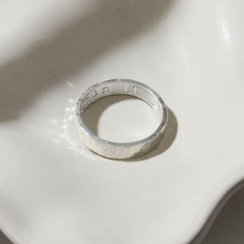 Personalised Silver His And Hers Rings, 4 of 11