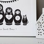 Personalised Russian Dolls Family Print, thumbnail 5 of 5