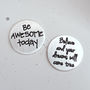 Personalised Silver Message Token, thumbnail 4 of 5