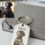 Fingerprint Keyring, Or Hand / Foot / Nose Print, thumbnail 3 of 4