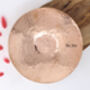 22nd Anniversary Large Copper Decorative Bowl, thumbnail 1 of 9