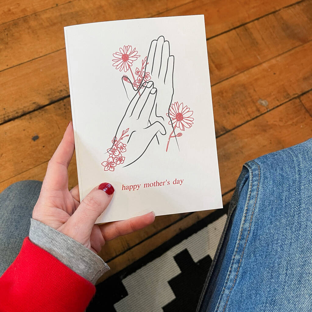 'Mother' Sign Language Hands Mother's Day Card By Rock On Ruby