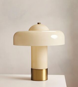 Table Lamp, Large, Cream, 2 of 5