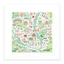 Map Of Bath Print By Hilary Yafai, thumbnail 3 of 8