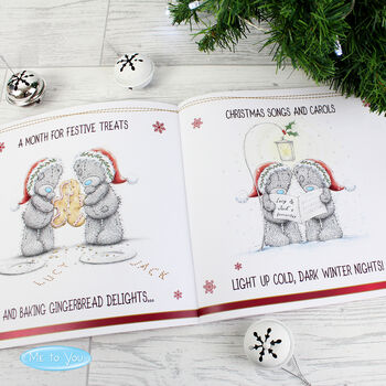 Personalised Me To You The One I Love At Christmas Poem Book, 5 of 8