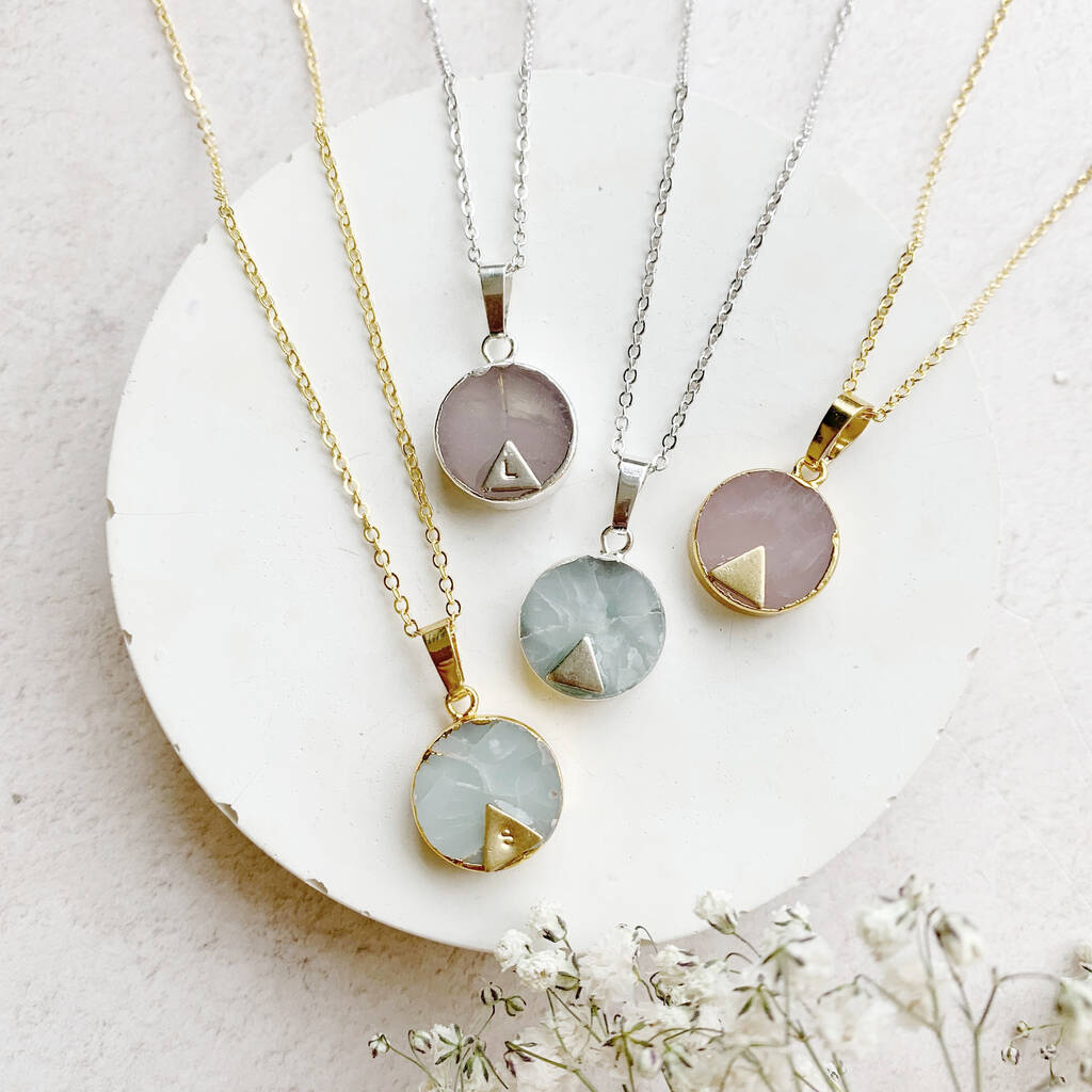 Personalised Gemstone Necklace By Eclectic Eccentricity