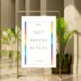 Rainbow Gay Lesbian Custom Wedding Welcome Sign/ Foam Board, thumbnail 3 of 5