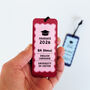 Personalised University Graduation Bookmark, thumbnail 3 of 6