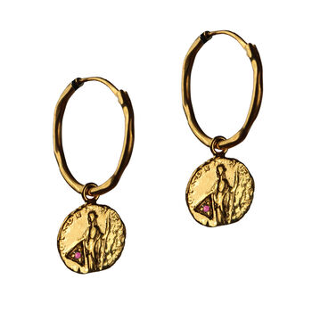 Aethra Gold Earrings, 6 of 8
