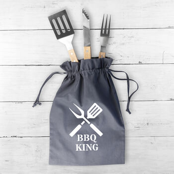 Personalised Engraved BBQ Tools Set, 2 of 8