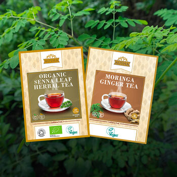 Moringa Ginger Tea 20 Bags Digestion Immunity, 10 of 10