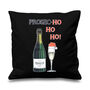 Funny Prosecco Christmas Cushion, thumbnail 4 of 5