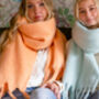 Personalised Bold Pastels Blanket Scarf, thumbnail 2 of 5
