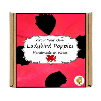Grow Your Own Ladybird Poppies. Poppy Growing Kit, 4 of 4