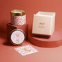 Pink Ribbon You've Got This Thoughtful Floral Tin Candle, thumbnail 1 of 3