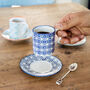 Espresso Cup And Saucer Set, thumbnail 8 of 10