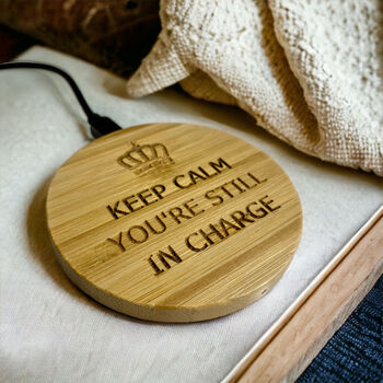 Personalised Wireless Phone Charger, 2 of 8