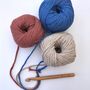 Naples Bucket Hat Chunky Cotton Crochet Kit, thumbnail 5 of 7