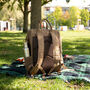 Waxed Canvas Backpack Cooler, thumbnail 3 of 6