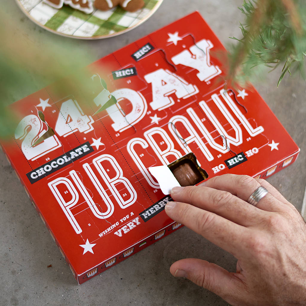Craft Beer Chocolates Advent Calendar By Quirky Chocolate 