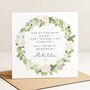 Personalised Floral Will You Be My Bridesmaid Card, thumbnail 1 of 8