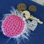 Personalised Crochet Rabbit Guinea Pig Hamster Keyring, thumbnail 9 of 11