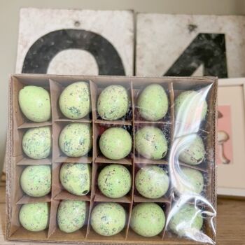 Box Of 60 Light Green Quails Eggs, 6 of 11