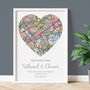 Our New Home Ordnance Survey Landranger Personalised Map Print New Home Gift, thumbnail 7 of 12