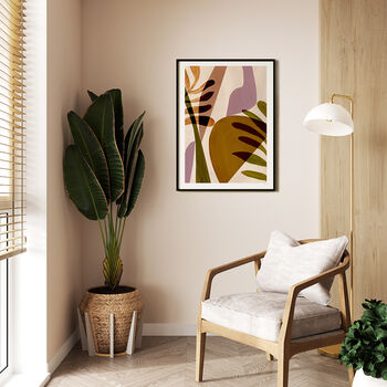 Warm Tone Abstract Shapes Art Print, 2 of 11