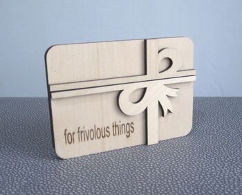 Personalised Gift Card Presentation Box, 2 of 6
