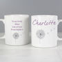 Personalised Dandelion Ceramic Mug, thumbnail 2 of 4
