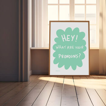 Hey! What Are Your Pronouns? Print, 7 of 8
