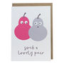 'Such A Lovely Pair' Greetings Card, thumbnail 3 of 3