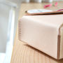 Personalised Leather Sewing Box, thumbnail 2 of 3