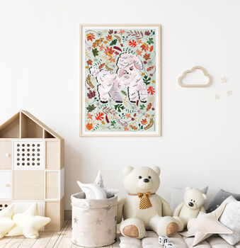 Lamb Nursery Print, 4 of 10