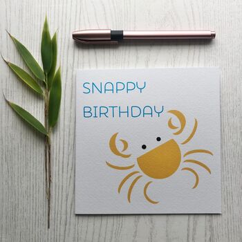 Snappy Birthday Card, 3 of 3