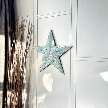 Large Blue Wall Decoration Star, 4 of 6
