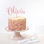 Personalised Acrylic Cake Topper, thumbnail 4 of 10