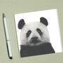 Cepheus The Panda Luxury Blank Greeting Card, thumbnail 2 of 3