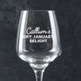 Personalised Engraved Glass, Custom Cocktail Glass Gift For Friends, thumbnail 9 of 10