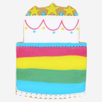 Personalised Hand Iced Congratulations Biscuit Tin, 4 of 4