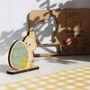 Pop Out Wooden Easter Chick Card, thumbnail 5 of 8