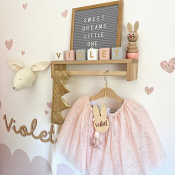 Liberty Fabric Heart Wall Stickers, 3 of 9
