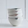 Handmade Porcelain Watercolour Cooks Bowl, thumbnail 5 of 12