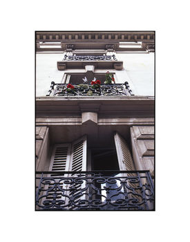 Balcony Facade, Paris, France Photographic Art Print, 3 of 4