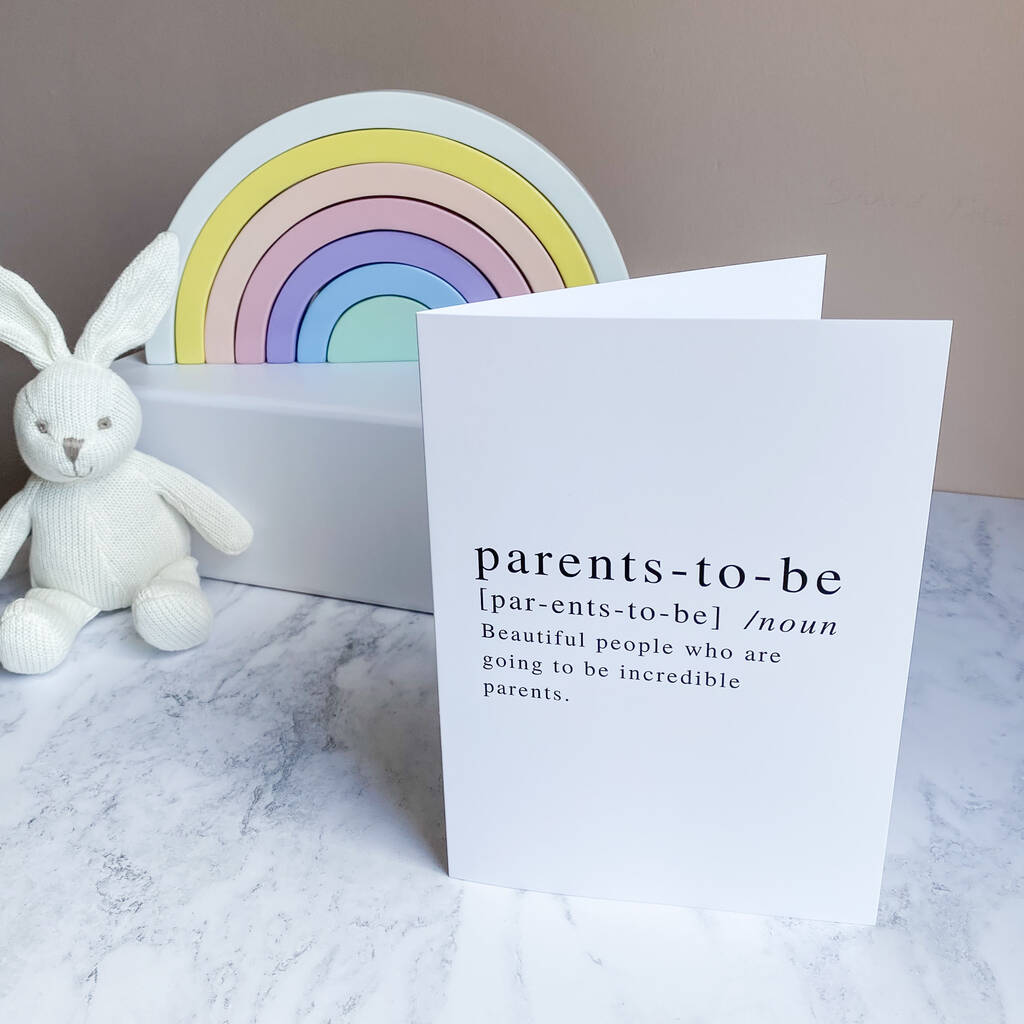 Parents To Be Card By BowerBloom