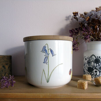 Bee And Spring Flower Small Storage Jar, 2 of 12